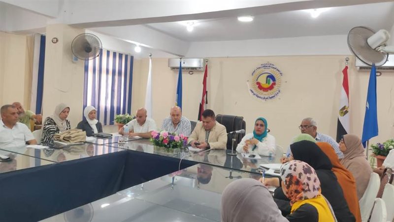 جانب من اجتماع السكرتير