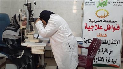  بالصور..  الكشف الطبى على 230 حالة أولى بالرعاية فى الغربية