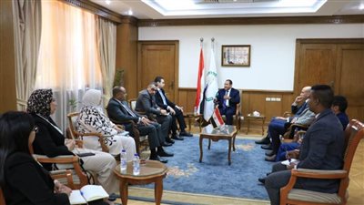 وفد حزب العدل يلتقي رئيس الجهاز المركزي للتنظيم والإدارة