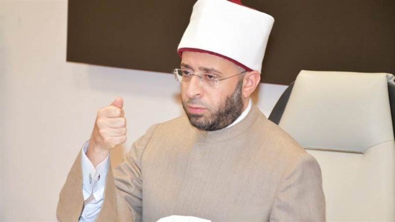 وزير الاوقاف خلال