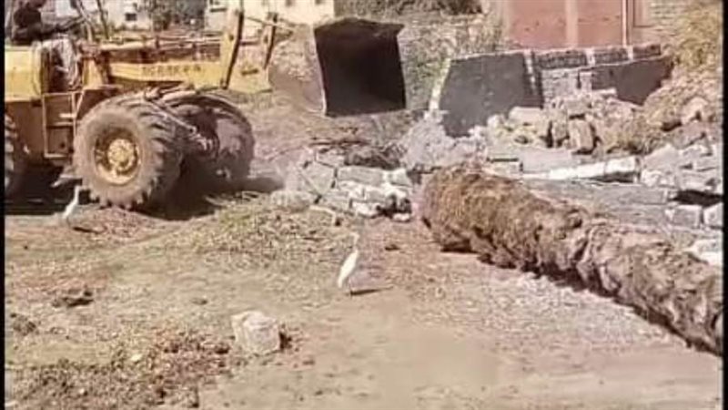 إزالة البناء المخالف