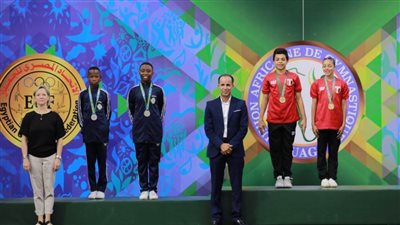 سيطرة مصرية علي نتائج اليوم من منافسات بطولة أفريقيا لجمباز الأيروبيك بالقاهرة