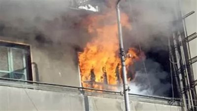 انتداب المعمل الجنائي لفحص حريق اندلع بشقة سكنية في العبور دون خسائر بشرية