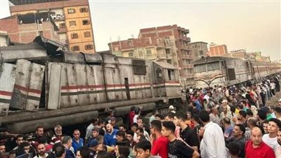 النيابة العامة تأمر بتشكيل لجنتين في واقعة تصادم قطارين بالزقازيق