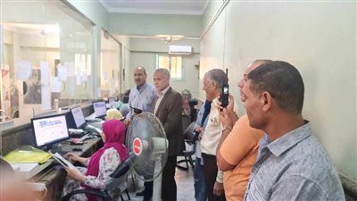 سكرتير بنى سويف يتفقد العمل في التصالح بمراكز بني سويف وببا وناصر