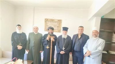 وكيل وزارة أوقاف البحر الأحمر يستقبل نيافة الأنبا إيلاريون للتهنئة بمناسبة المولد النبوي الشريف 