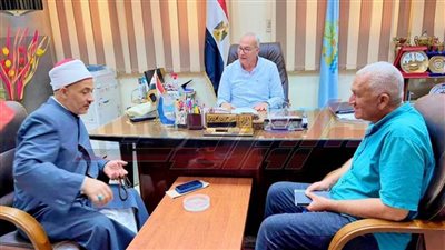 وكيل وزارة الشباب بكفر الشيخ يستقبل وفد قافلة مجمع البحوث الإسلامية