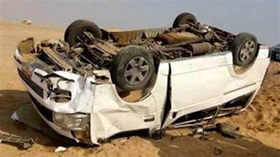 إصابة 10 أشخاص في انقلاب سيارة بأسيوط