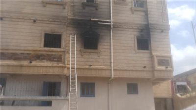 الحماية المدنية تسيطر على حريق شب في فيلا بالدقهلية