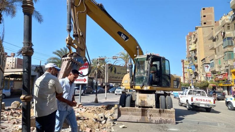 توسعة الشوارع فى