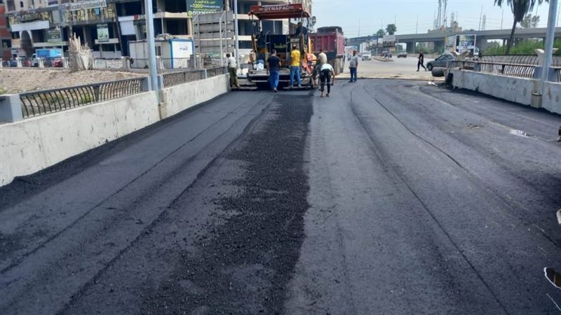 أعمال توسعة كوبرى