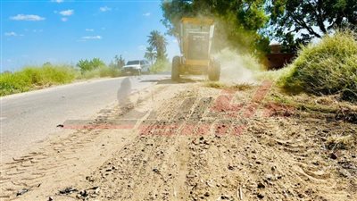 ضمن الخطة الشاملة.. رفع كفاءة وتمهيد طرق كفر الشيخ 