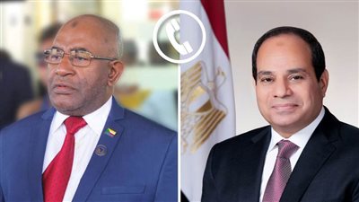 الرئيس السيسي يطمئن هاتفيا على صحة رئيس جزر القمر بعد محاولة اغتياله