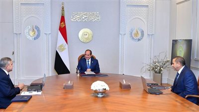 الرئيس السيسي يطلع على تطورات حركة الملاحة بقناة السويس 
