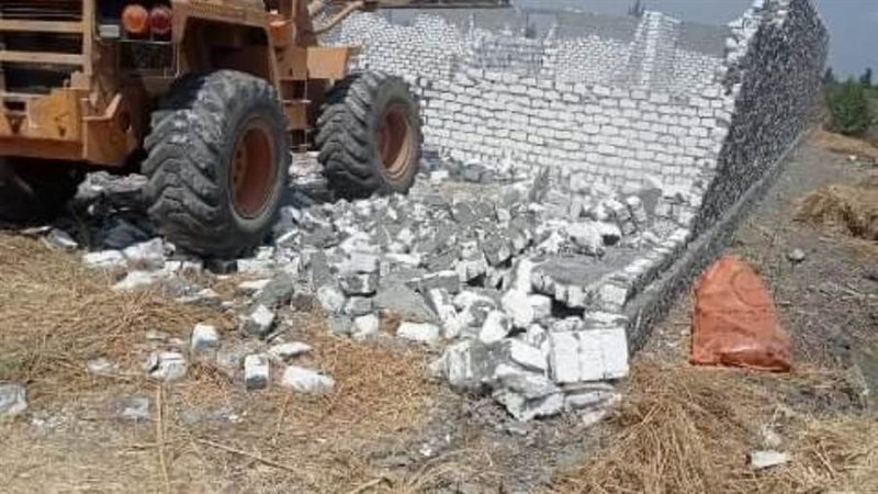 إزالة البناء المخالف