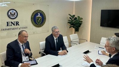 مباحثات بترولية مع جيفري بيات مساعد وزير الخارجية الأمريكية لموارد الطاقة