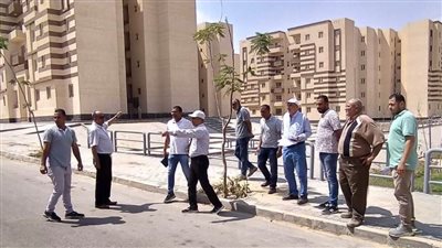 رئيس جهاز أكتوبر الجديدة يتفقد وحدات 