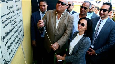 محافظ البحيرة تفتتح مشروع الصرف الصحي بإدكو بتكلفة استثمارية 600 مليون جنيه 