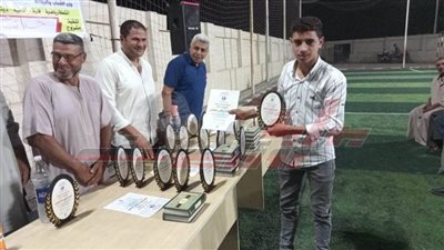 تكريم أوائل الشهادات التعليمية بمركز شباب بني بكار في كفر الشيخ