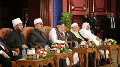 علي جمعة في احتفال 