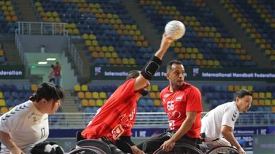 فراعنة اليد للكراسي المتحركة تواجه الديوك الفرنسية فى نصف نهائي المونديال الليلة