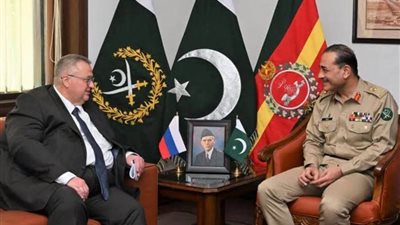 الرئيس الباكستاني يلتقي نائب رئيس الوزراء الروسي