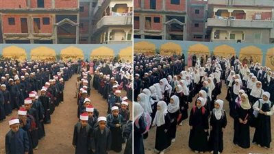 صور| بالعمامة والجبّة والقفطان والحجاب.. طلاب الأزهر يخطفون الأنظار بأول أيام الدراسة