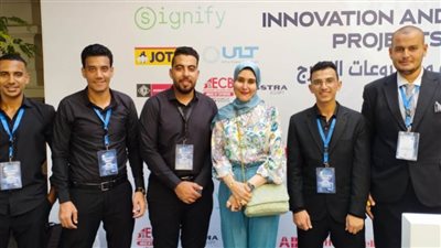 فوز هندسة دمنهور بالمركز الثاني على مستوى الجمهورية في ملتقى الابتكارات ومشروعات التخرج