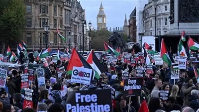 تظاهرات في مدن وعواصم عالمية تنديدا بالعدوان على قطاع غزة
