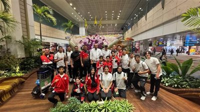 منتخب الكونغ فو يصل إلى بروناي للمشاركة في بطولة العالم للشباب والناشئين