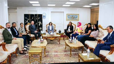 محافظ البحيرة تستقبل رئيس وفد الاتحاد الأوروبي