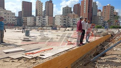 تطوير «ساحة المسجد الإبراهيمى» بدسوق في كفر الشيخ 