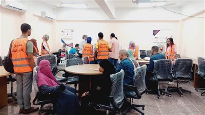 جامعة سوهاج تقدم كل التسهيلات والخدمات المتكاملة للطلاب ذوي الإعاقة الجدد أثناء الكشف الطبي