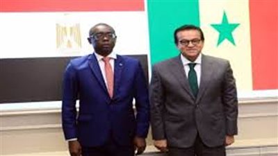 وزير الصحة يستقبل السفير السنغالي لبحث تعزيز التعاون بين البلدين