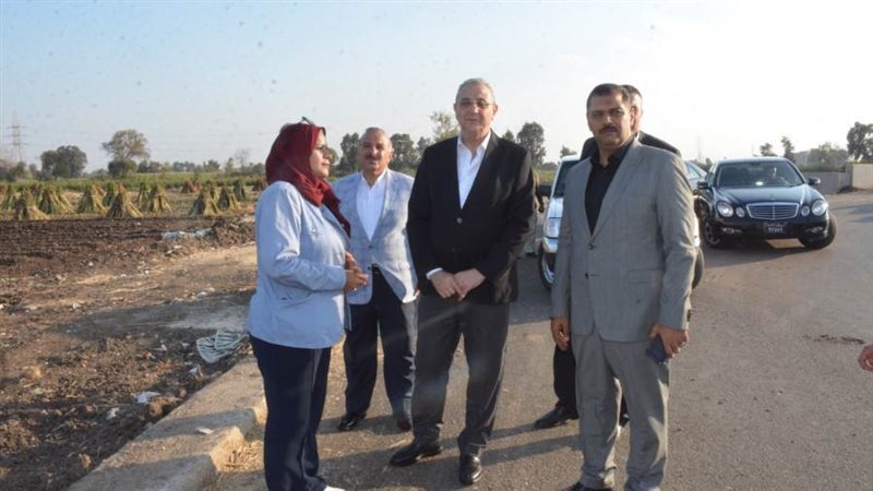 محافظ الغربية خلال