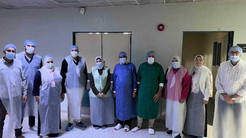 اطقم طبية ببنى سويف