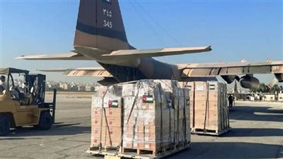 وصول طائرة مساعدات أردنية إلى لبنان