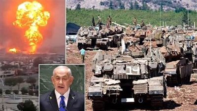عاجل| إسرائيل تحشد دباباتها على الحدود اللبنانية.. الشرق الأوسط على حافة الهاوية