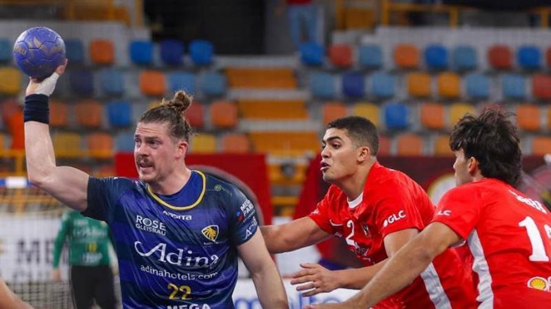 رجال يد الأهلي ضد