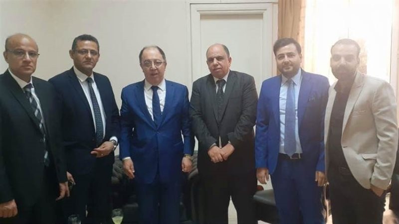 وفد نقابة الصحفيين