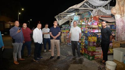 محافظ أسيوط يوجه خلال جولة ميدانية بإزالة الإشغالات بميدان أسماء الله الحسنى