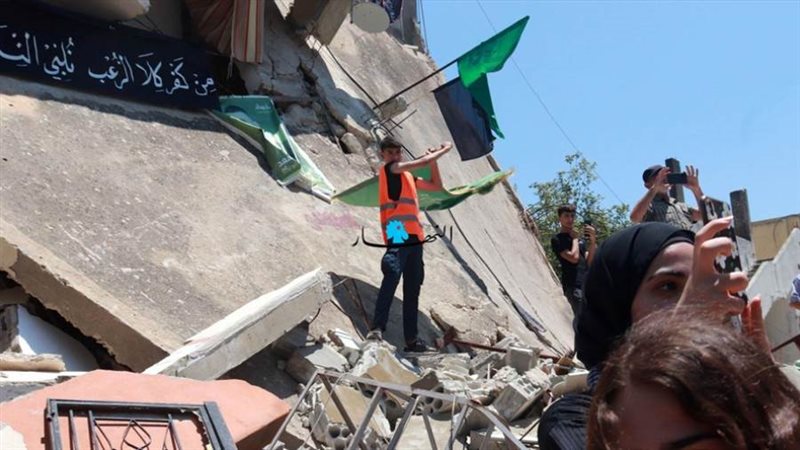 دمار جراء القصف الإسرائيلي