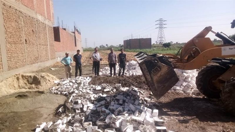 جانب من الإزالات