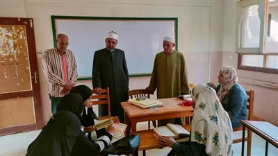 مدير الجامع الأزهر يتابع سير الدراسة بفروع الرواق الأزهري في القليوبية