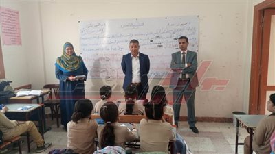 عبدالقادر بتفقد مدارس كفر الشيخ للوقوف علي انتظام الدراسة 