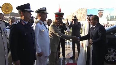 الرئيس السيسي يصل مقر احتفالية تخرج دفعة جديدة من الكليات العسكرية