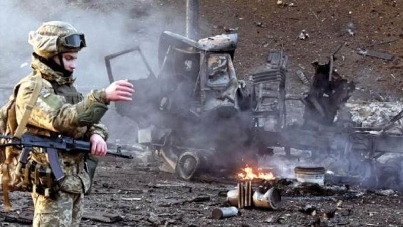 قصف أوكراني