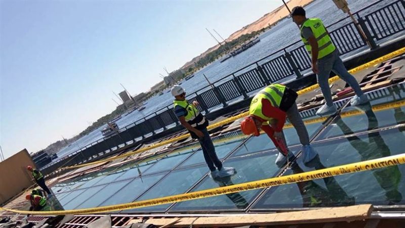 أعمال تركيب الممشى