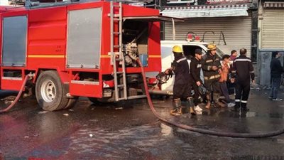 السيطرة على حريق محدود بحجرة الكمبيوتر بمدرسة في سمالوط بالمنيا 