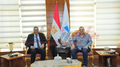 عبدالرازق الدسوقي يستقبل رئيس جامعة حورس